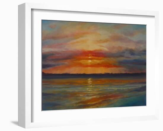 Suset, 2013 Seascape-Lee Campbell-Framed Giclee Print