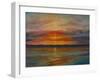 Suset, 2013 Seascape-Lee Campbell-Framed Premium Giclee Print