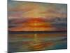 Suset, 2013 Seascape-Lee Campbell-Mounted Premium Giclee Print