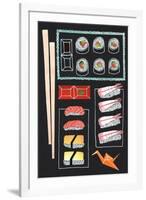 Sushi, 2014-Isobel Barber-Framed Giclee Print