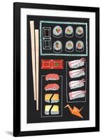 Sushi, 2014-Isobel Barber-Framed Giclee Print