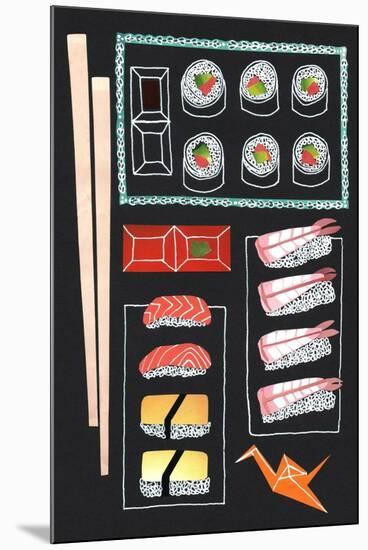 Sushi, 2014-Isobel Barber-Mounted Giclee Print