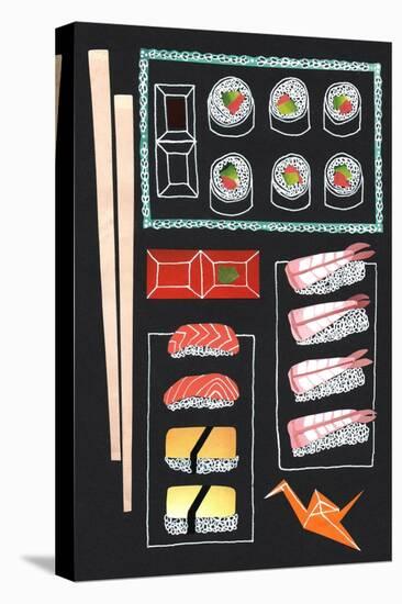 Sushi, 2014-Isobel Barber-Stretched Canvas