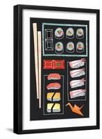 Sushi, 2014-Isobel Barber-Framed Premium Giclee Print