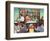 Sushi and Beer, Brooklyn, 1993-Liz Wright-Framed Giclee Print