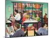 Sushi and Beer, Brooklyn, 1993-Liz Wright-Mounted Giclee Print