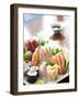 Sushi and Sashimi Platter-Alexandre Oliveira-Framed Photographic Print