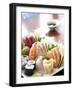 Sushi and Sashimi Platter-Alexandre Oliveira-Framed Photographic Print