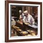 Sushi Chefs-Jessen-Framed Giclee Print