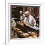 Sushi Chefs-Jessen-Framed Giclee Print