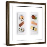 Sushi Set-BlueOrange Studio-Framed Art Print