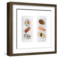 Sushi Set-BlueOrange Studio-Framed Art Print