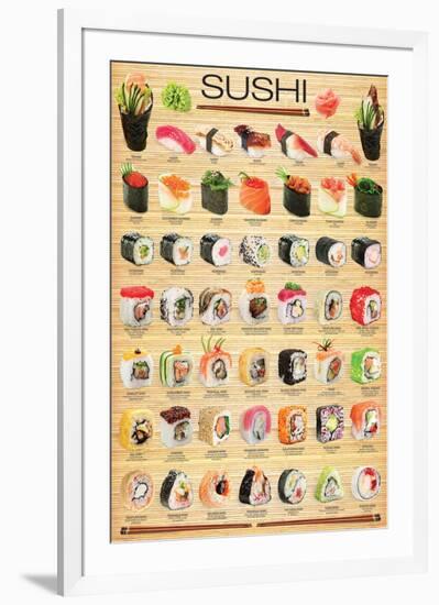 Sushi-null-Framed Premium Giclee Print