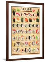 Sushi-null-Framed Premium Giclee Print