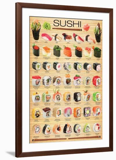 Sushi-null-Framed Premium Giclee Print