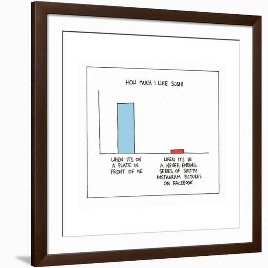 Sushi-Reza Farazmand-Framed Art Print