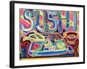 Sushi-Josh Byer-Framed Giclee Print