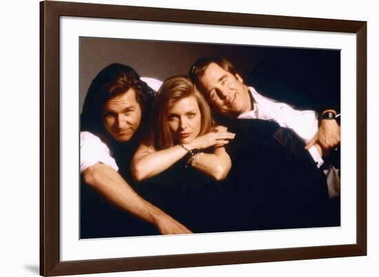 Susie and les Baker Boys THE FABULOUS BAKER BOYS by Steve Kloves with Jeff Bridges, Michelle Pfeiff-null-Framed Photo