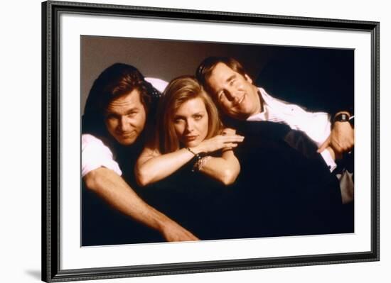 Susie and les Baker Boys THE FABULOUS BAKER BOYS by Steve Kloves with Jeff Bridges, Michelle Pfeiff-null-Framed Photo