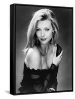 Susie and les Baker Boys THE FABULOUS BAKER BOYS by Steve Kloves with Michelle Pfeiffer, 1989 (b/w -null-Framed Stretched Canvas