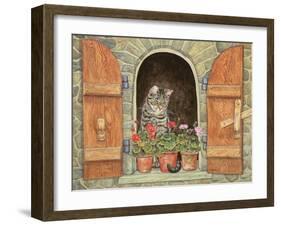 Susie's Window-Ditz-Framed Giclee Print