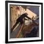 Suspected Brit Smuggler-Andre Gallard-Framed Art Print