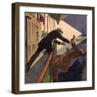 Suspected Brit Smuggler-Andre Gallard-Framed Art Print