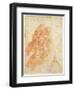 Suspended Angel and Architectural Sketch, c.1600-Bernardino Barbatelli Poccetti-Framed Giclee Print