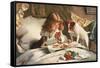 Suspense-Charles Burton Barber-Framed Stretched Canvas