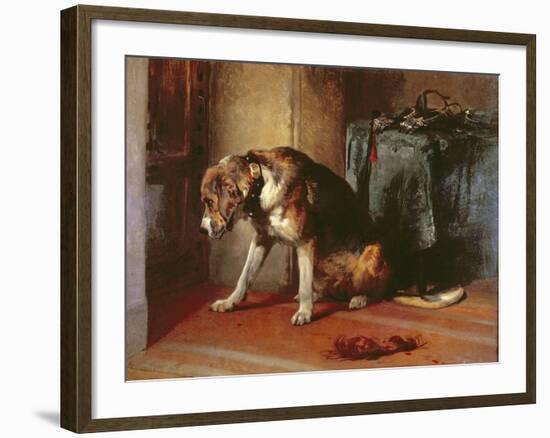 Suspense-Edwin Henry Landseer-Framed Giclee Print