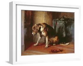 Suspense-Edwin Henry Landseer-Framed Giclee Print