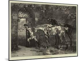 Suspense-Samuel Edmund Waller-Mounted Giclee Print