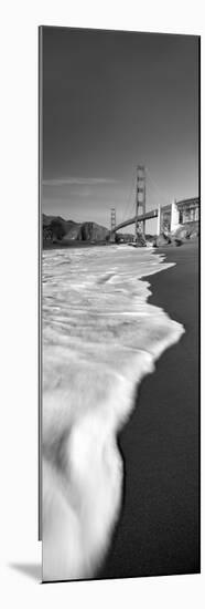 Suspension Bridge across a Bay, Golden Gate Bridge, San Francisco Bay, San Francisco-null-Mounted Photographic Print