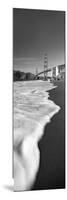 Suspension Bridge across a Bay, Golden Gate Bridge, San Francisco Bay, San Francisco-null-Mounted Photographic Print