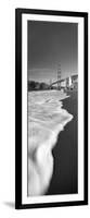 Suspension Bridge across a Bay, Golden Gate Bridge, San Francisco Bay, San Francisco-null-Framed Photographic Print