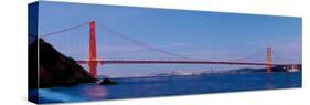 Suspension Bridge Across a Bay, Golden Gate Bridge, San Francisco, California, USA-null-Stretched Canvas