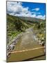 Suspension Bridge over Colca River, Chivay, Arequipa Region, Peru, South America-Karol Kozlowski-Mounted Photographic Print