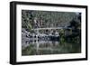 Suspension Bridge over the Cataract Gorge, Launceston, Tasmania, Australia, Pacific-Michael Runkel-Framed Photographic Print