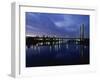 Suspension Bridge, Tacoma, Washington, USA-null-Framed Premium Photographic Print