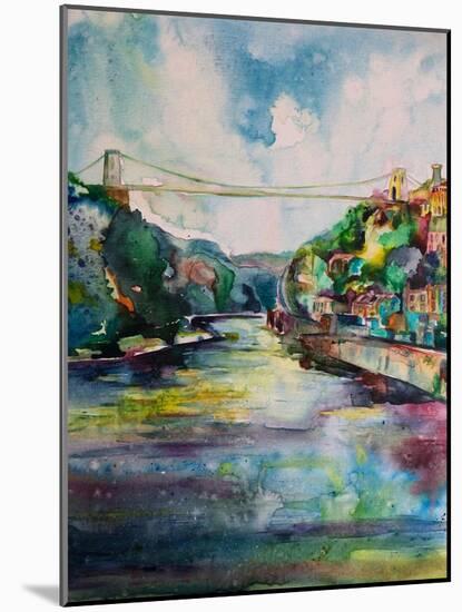 Suspension Bridge-Emma Catherine Debs-Mounted Art Print