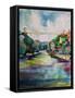 Suspension Bridge-Emma Catherine Debs-Framed Stretched Canvas