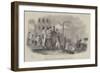 Suspension of Labour in the Factory Districts, Scene in Manchester-null-Framed Giclee Print