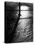 Suspension Tower of the Golden Gate Bridge at Sunrise-Margaret Bourke-White-Stretched Canvas