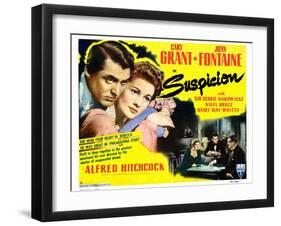 Suspicion, 1941-null-Framed Art Print