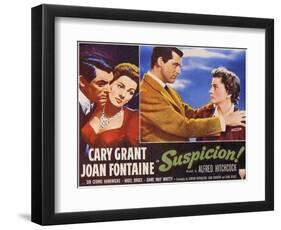 Suspicion, 1941-null-Framed Art Print