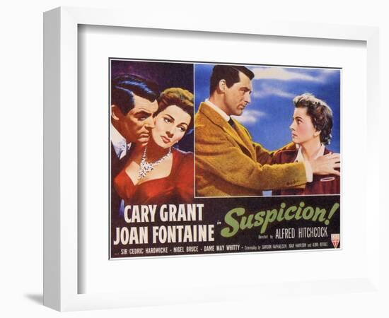 Suspicion, 1941-null-Framed Art Print