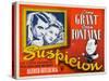 Suspicion, 1941-null-Stretched Canvas