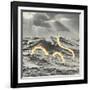 Suspicious Snake-Danielle Kroll-Framed Giclee Print