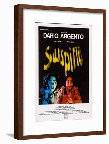 Suspiria, Italian Poster Art, Jessica Harper, 1977-null-Framed Art Print