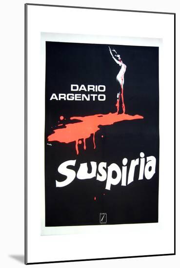 Suspiria - Movie Poster Reproduction-null-Mounted Premium Giclee Print